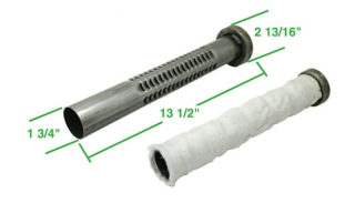 Vložka koncovky výfuku/343mm (#3696#3697#3786#55-3696)