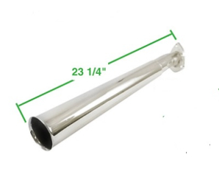 Koncovka výfuku/Baja/chrom - T.1 Buggy/Baja (#2055-10)