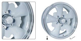 Kolo EMPI GT-5/bílé 5x112mm ET +20 (5.5x15)