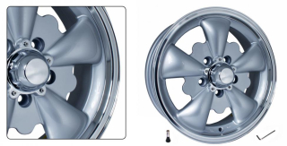 Kolo EMPI/LS stříbrný lesk 5x112mm ET +20 (5.5x15)