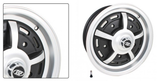 Kolo Sprintstar/Alu černý mat 5x205mm ET +20 (5.0x15)