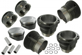 Písty/válce/104mm/71/2413cc - Typ 2/4/25/Porsche 914 (IV motor)