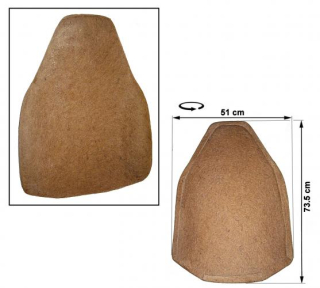 Opěrák sedadla/přední - Typ 1 (1972 » 73)