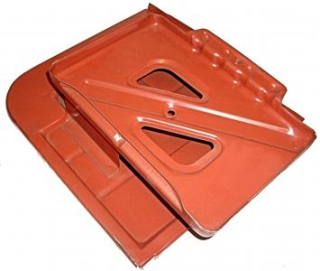 Panel pod akumulátor+držák/zadní P - Typ 2 Pick-up (1950 » 67)