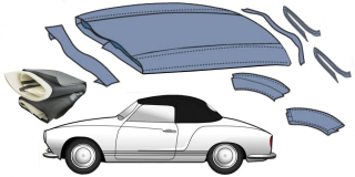 Izolace střechy - T.14 Cabrio (1968 »)