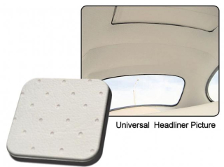 Čalounění stropu OE/střešní okno/bílý vinyl - Typ 1 (1963 » 67)