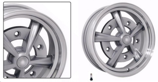 Kolo Radar/stříbrné 5x205mm ET +20 (5.0x15)