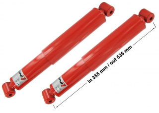 Tlumiče nárazu Koni/zadní - Typ 25 (1979 » 92)