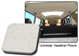 Čalounění stropu OE/střešní okno/bílý vinyl - Typ 2 (1967 » 72)