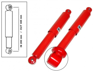 Tlumiče nárazu Koni/zadní - Typ 1/2/3/181 (1950 »)