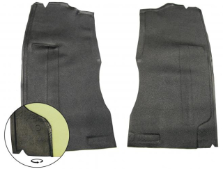 Rohože podlahy přední/pryž - Typ 2 (1967 » 79)