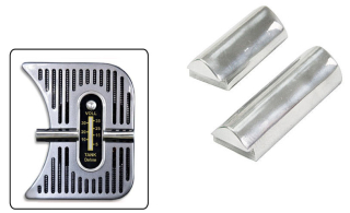 Lišty mřížky palubní desky/digitální palivoměr - Typ 1 (1957 » 67)