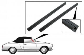 Těsnění sloupků dveří/přední - T.14 Cabrio (1957 » 74)