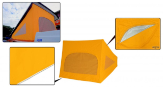 Střecha Westfalia žlutá/3 okna - Typ 2 (1974 » 79)
