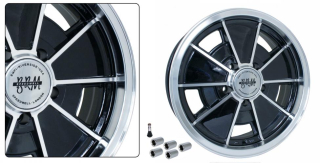 Kolo BRM/černý lesk 5x112mm ET +12 (5.5x15)