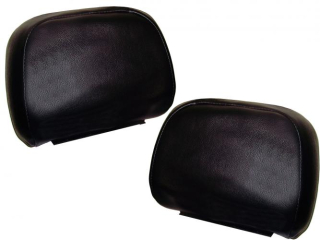 Opěrky hlavy/černý vinyl hladký - Typ 1 (1976 »)