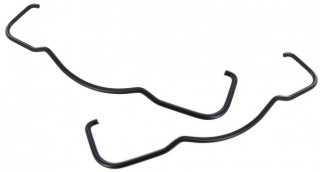 Spony vík ventilů/černé - Typ 2/4/25/Porsche 914/4 (IV motor)