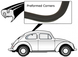 Těsnění skla plné/boční L - Typ 1 (1953 » 64)