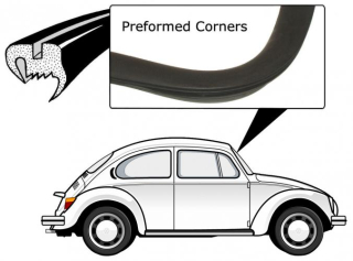 Těsnění skla plné/přední - T.1 1303 (1972 » 79)