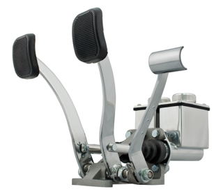 Pedál brzdy singl/spojky/plynu (7/8-3/4-1/8 NPT)