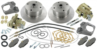 Kotoučové brzdy 4x130mm zadní/kit - Typ 1/14 (1957 » 67)