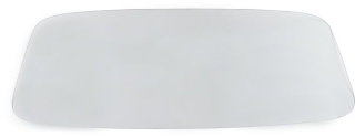 Sklo zadní/čiré - Typ 14 Coupe (1955 » 74)