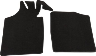 Koberce podlahy černé/přední - Porsche 914 (1969 » 76)
