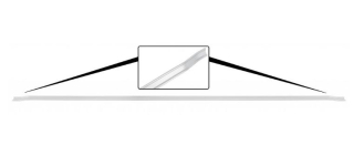 Závěs záclonky spodní/zadní - Typ 2 Westfalia (1967 » 79)