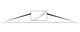 Závěs záclonky horní/zadní/boční P - Typ 2 Westfalia (1967 » 79)