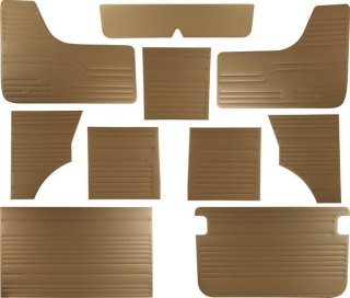 Panely interiéru/béžový vinyl - Typ 2 (1967 » 79)